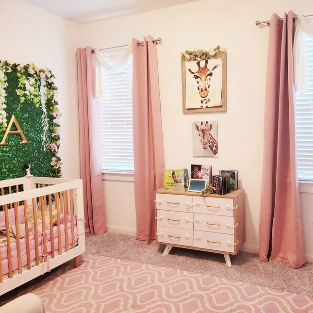 Cortina Opaca Lisa para Dormitorio