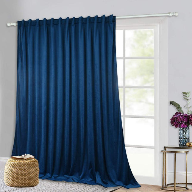 Cortina de terciopelo gris oscuro elegante