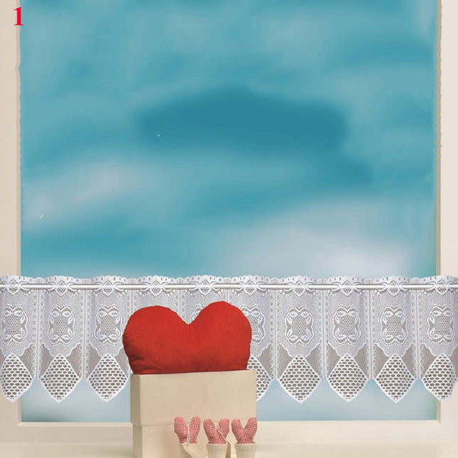 Visillo de cocina estilo café