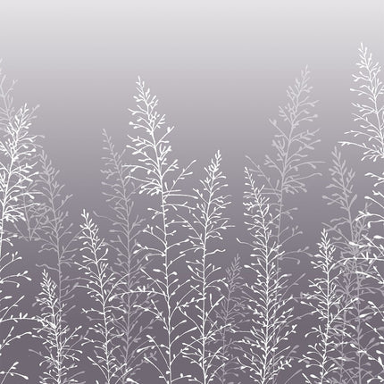 Cortina de exterior gris impermeable estampada