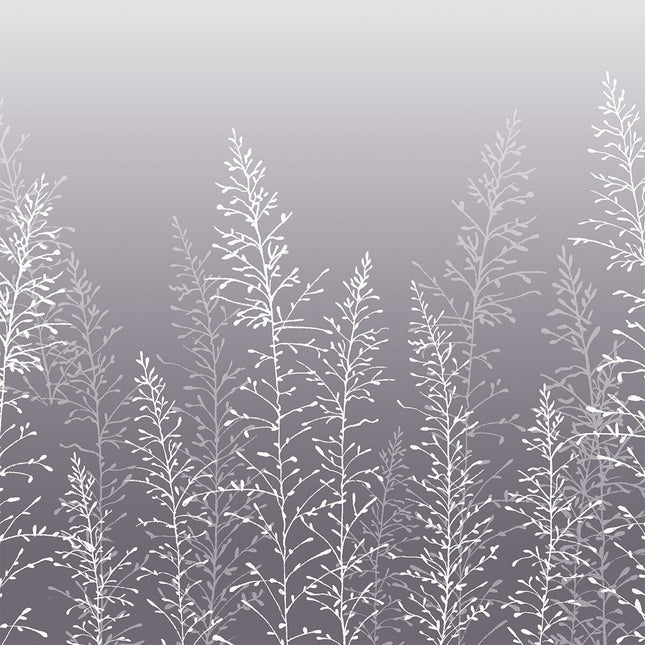 Cortina de exterior gris impermeable estampada