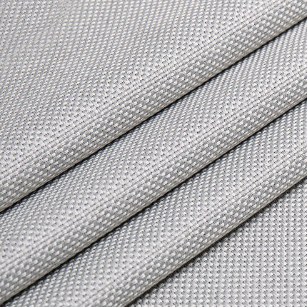 Cortina de salón texturizada color gris