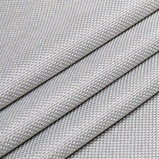 Cortina de salón texturizada color gris