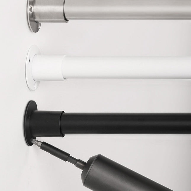 Barra de cortina de acero inoxidable