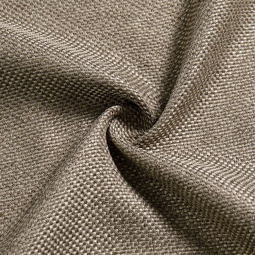 Cortina opaca moderna color marrón