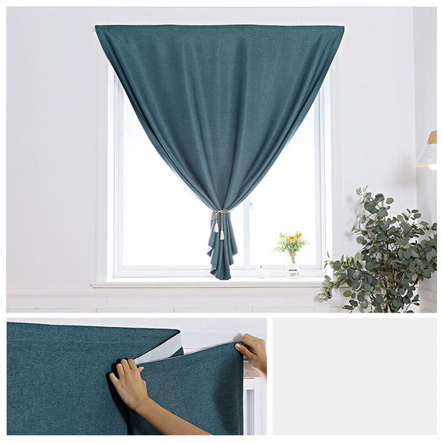 Cortina de Velcro Opaca para Ventana