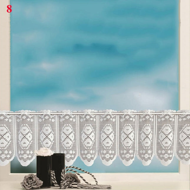 Visillo de cocina estilo café