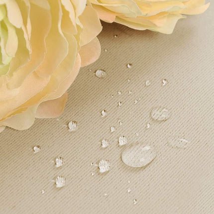 Cortina exterior para porche con ojales