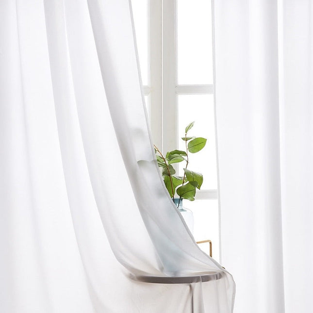 Visillo de gasa para salón moderno