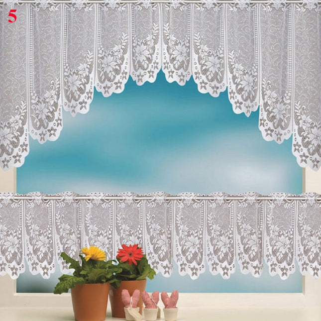 Visillo de cocina estilo café