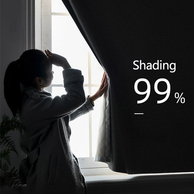 Cortina adhesiva con velcro color melocotón