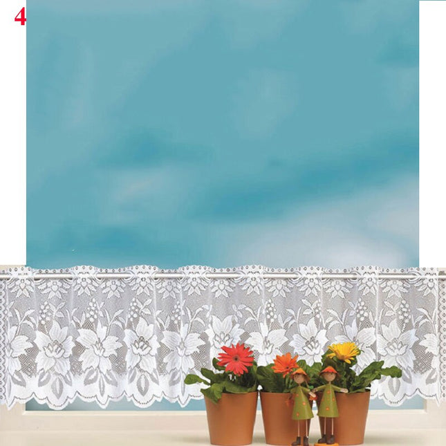 Visillo de cocina estilo café