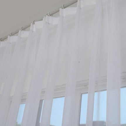 Visillo Translúcido Blanco para Salón