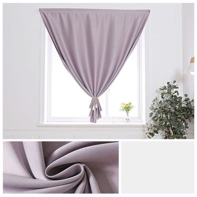 Cortina Adhesiva de Ventana Color Malva