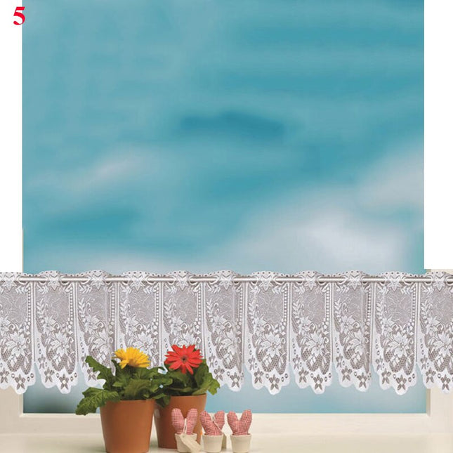 Visillo de cocina estilo café