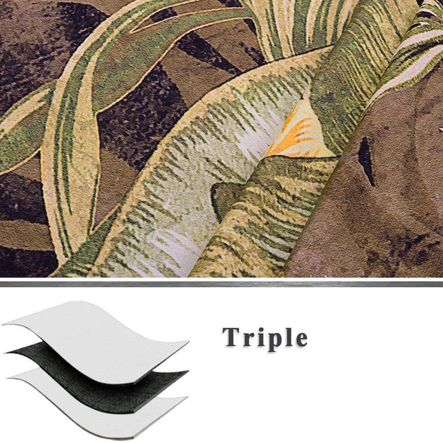 Cortina Opaca con Estampado Tropical Selva