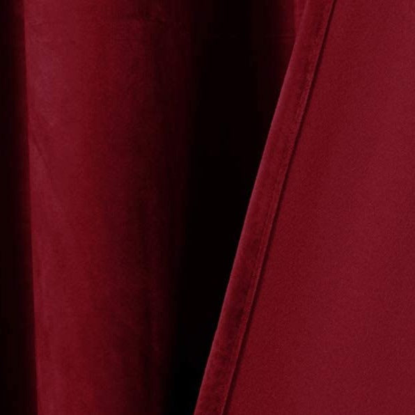 Cortina Opaca Terciopelo Color Mostaza