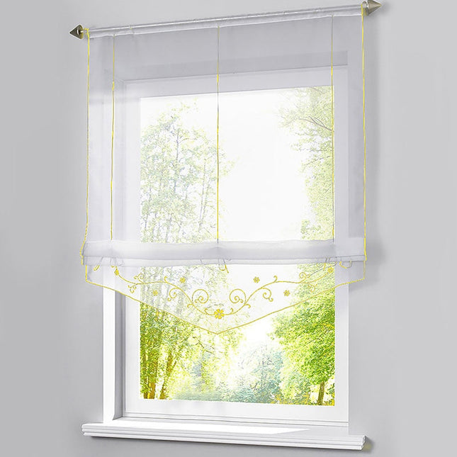 Estor visillo para ventana de cocina