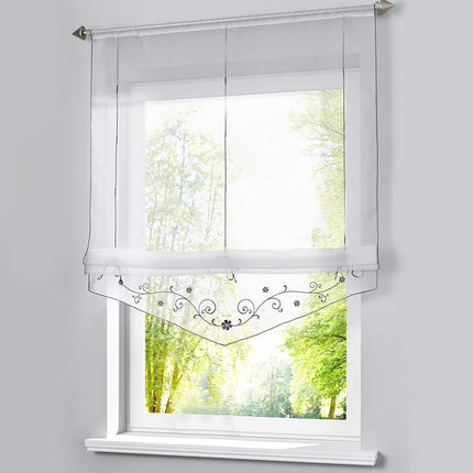 Estor visillo para ventana de cocina