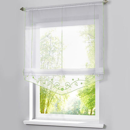 Estor visillo para ventana de cocina