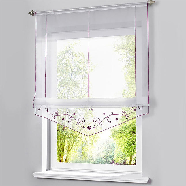 Estor visillo para ventana de cocina