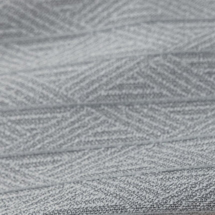 Cortina opaca gris claro diseño espiga