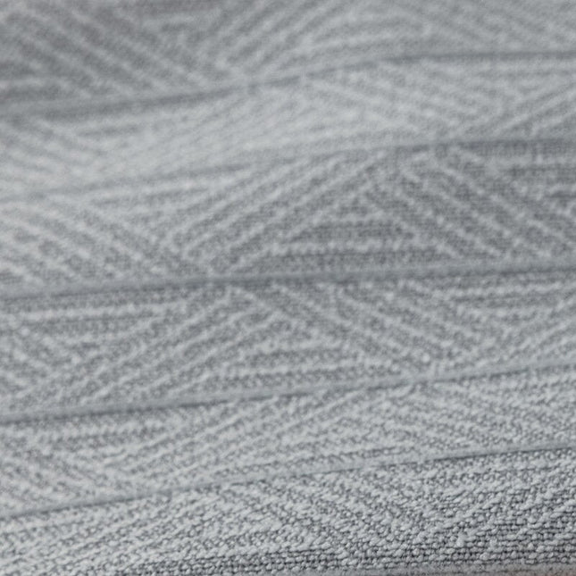 Cortina opaca gris claro diseño espiga