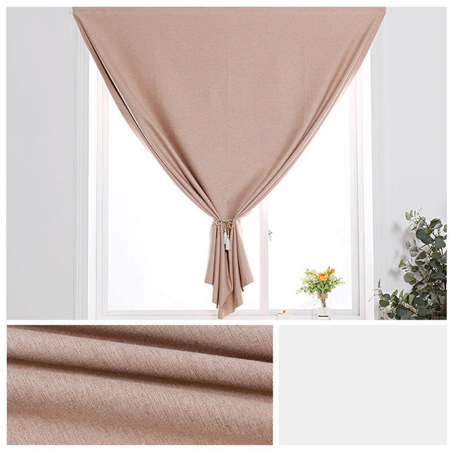 Cortina para ventana con fijación velcro