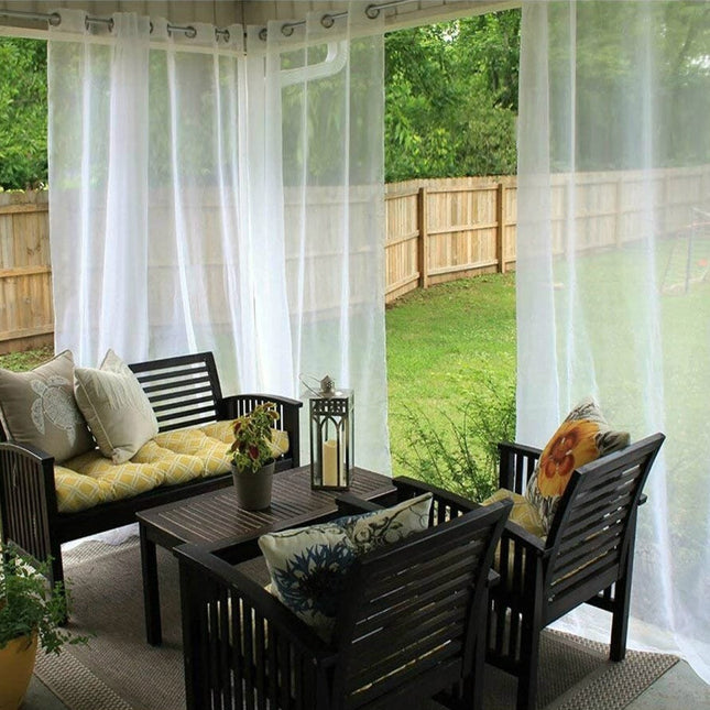 Visillo de Exterior para Jardín