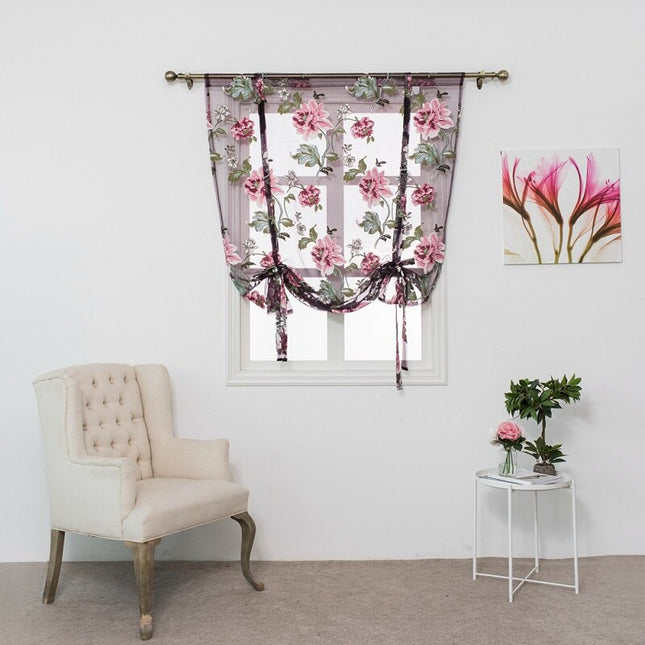 Estor paqueto con estampado floral