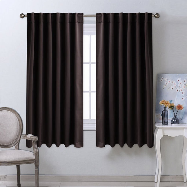 Cortina opaca térmica para habitación