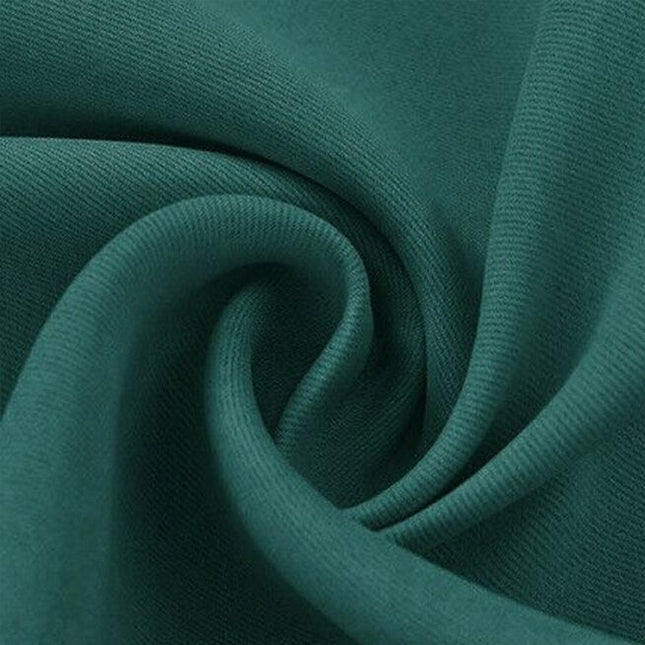 Cortina exterior verde pato impermeable