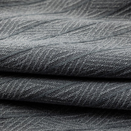 Cortina Opaca Texturizada Gris Oscuro