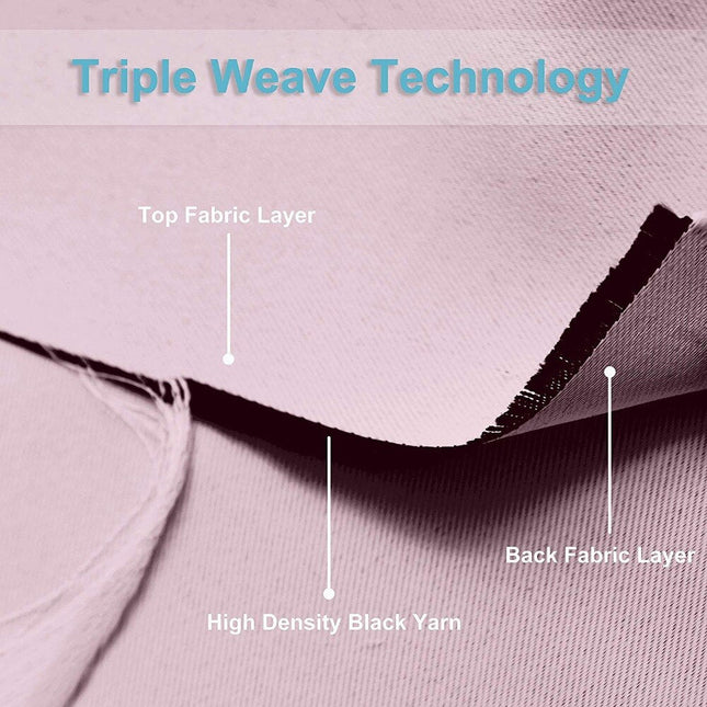 Cortina opaca para salón con ojales