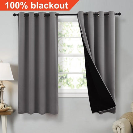 Cortina blackout total con forro