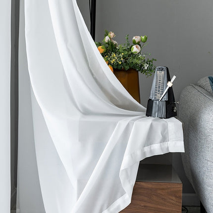 Visillo de gasa para salón moderno