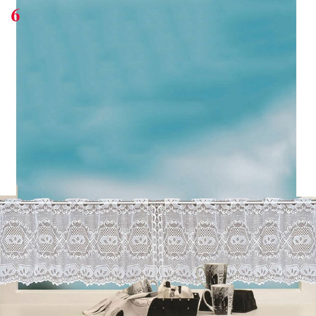 Visillo de cocina estilo café