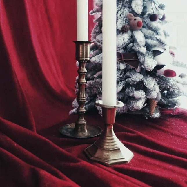 Cortina Opaca Terciopelo Color Mostaza