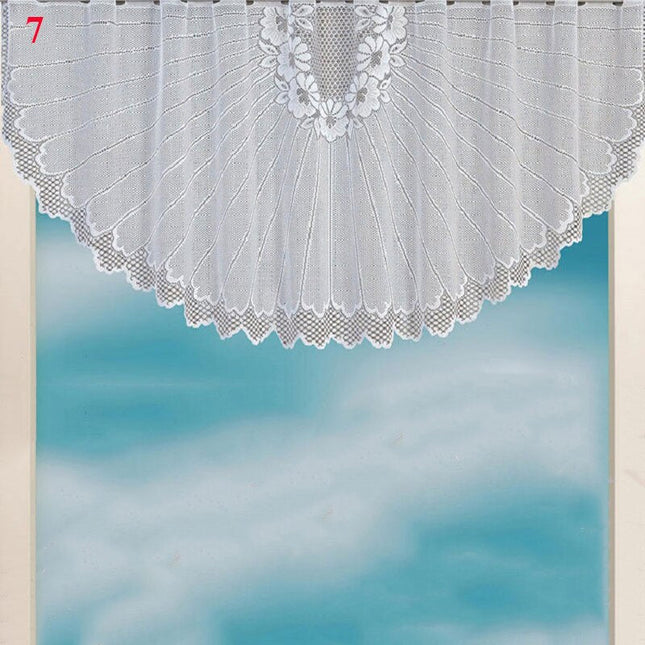 Visillo de cocina estilo café