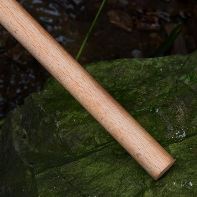 Barra de cortina imitación madera