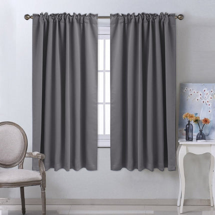 Cortina opaca térmica para habitación