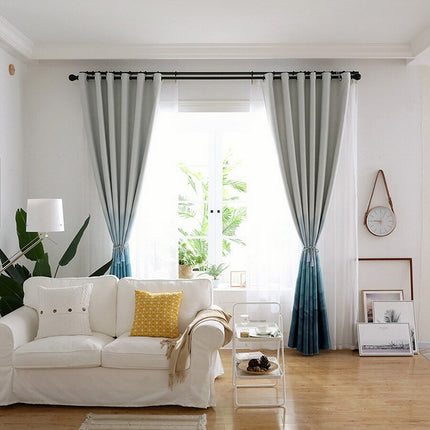 Cortina Opaca Diseño Degradado Moderno