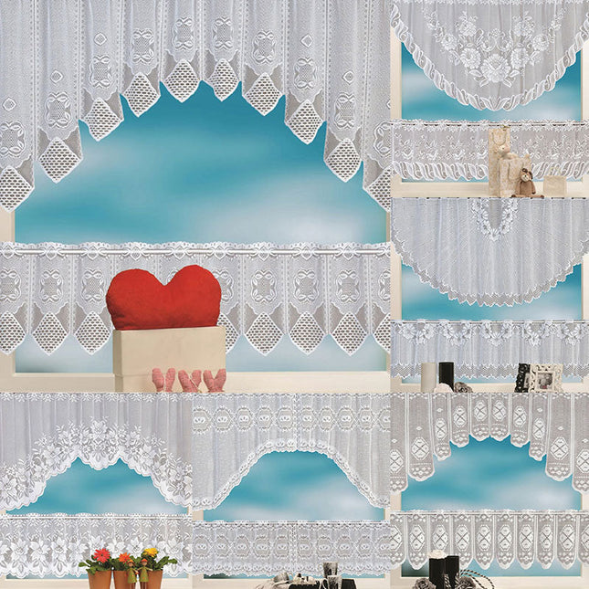 Visillo de cocina estilo café