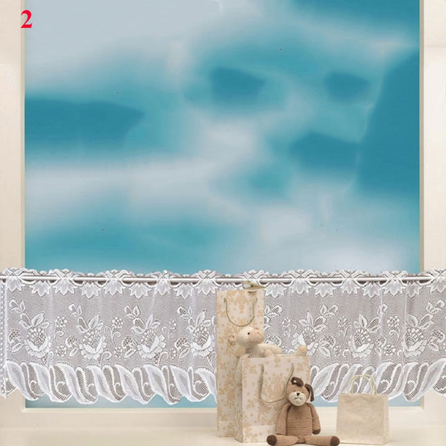 Visillo de cocina estilo café