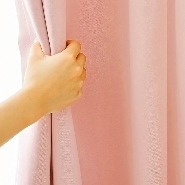 Cortina Opaca Lisa para Dormitorio