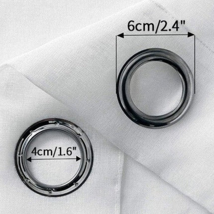 Visillo de Exterior Blanco Translúcido