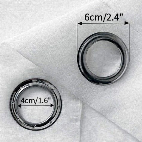 Visillo de Exterior Blanco Translúcido