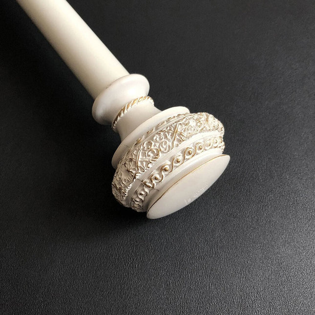 Barra de cortina de metal vintage