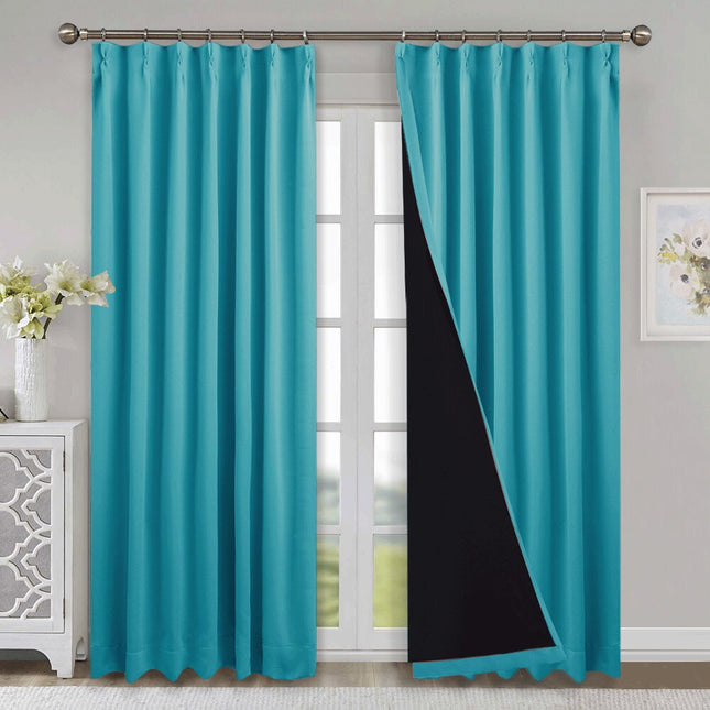 Cortina blackout total con forro