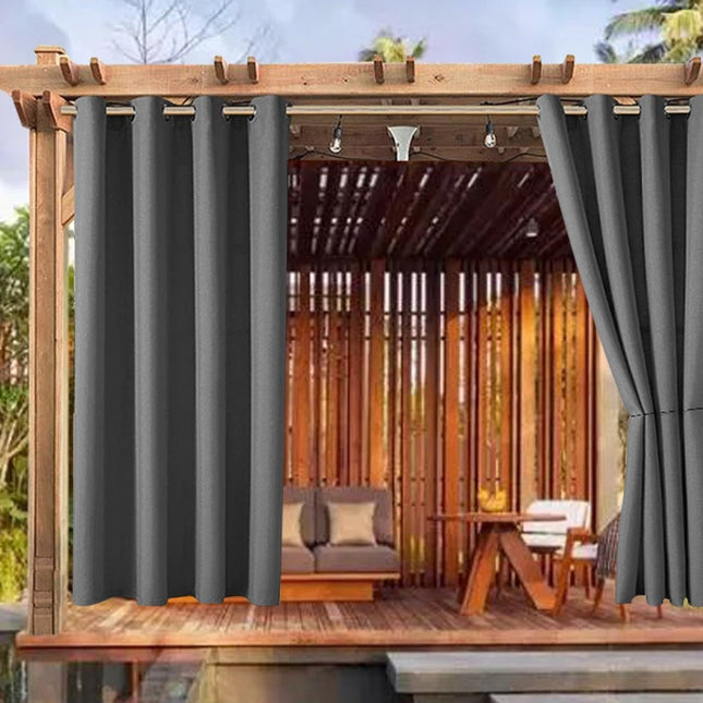 Cortina exterior para balcón y terraza